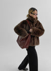 Kimelly Nubeam Buckle Fur Jacket 2 oz