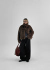 Kimelly Nubeam Buckle Fur Jacket 2 oz