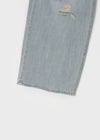 Hellji Summer Damage Wide Denim Pants