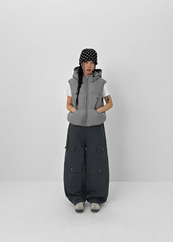 Norel Cargo Balloon Wide Pants