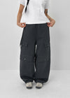 Norel Cargo Balloon Wide Pants