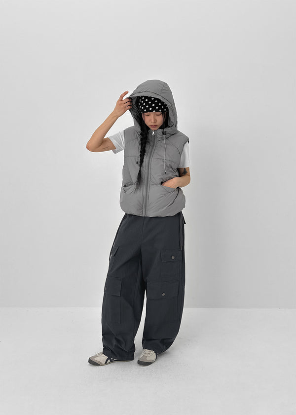 Norel Cargo Balloon Wide Pants