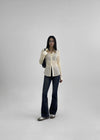 [MADE] Elsob Button Pleated Blouse