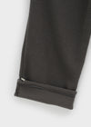 (UNISEX) Roll bendable fleece string pants