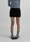 Romhetz Denim Mini Skirt Pants