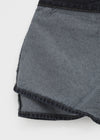 Romhetz Denim Mini Skirt Pants