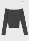 [MADE] Utah Off-Shoulder Long Sleeve T-Shirt