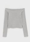 [MADE] Utah Off-Shoulder Long Sleeve T-Shirt