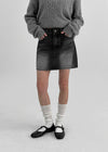 Chân váy mini denim Ohenri