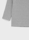[B-BASIC] Camiseta de Cuello Barco Estándar de Manga 7/8 Talla 2
