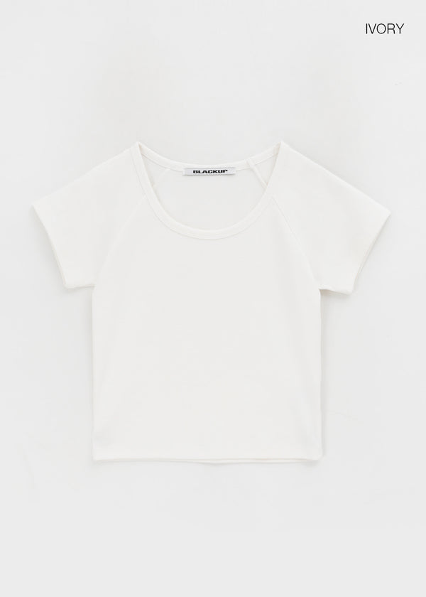 [B-BASIC] 標準 Nagrang U 領短袖 T 恤 (2SIZE)