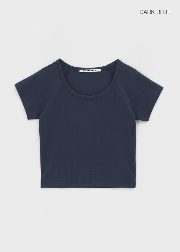 [B-BASIC] 標準 Nagrang U 領短袖 T 恤 (2SIZE)