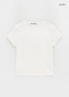 [B-BASIC] Camiseta de manga corta estándar Ringer (2TAMAÑOS)