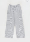 [B-BASIC] Pantalones de Banda Ancha a Rayas