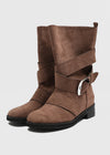 Repem Suede Buckle Mid Boots