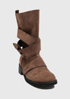Repem Suede Buckle Mid Boots