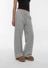 [B-BASIC] Pantalones de Banda Ancha a Rayas