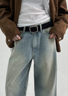 Dement Square Suede Belt
