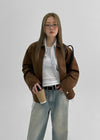 Dement Square Suede Belt