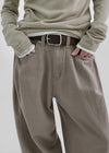 Dement Square Suede Belt