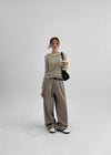 Dement Square Suede Belt