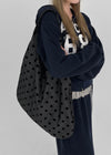 Jayform Dot Big Shoulder Bag