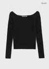 [MADE] Germi Cachemire Côtelé Raglan Tricot (45% Laine Super Fine)