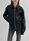 Meloan Two-way Leather Jumper