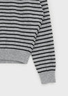 [MADE] Derromell V-neck Stripe Knit