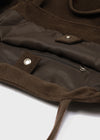 Pecont Suede Big Shoulder Bag