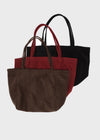 Pecont Suede Big Shoulder Bag