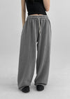(Unisex) Danyel Pigment Curve Balloon Banding Pants (Set Purchase)