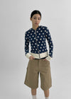 Hweili Two Way Star Hood Zipup
