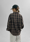 [MADE] Sloth Check Overfit Shirt