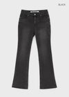 [B-DENIM] BOTAS CORTAS BAJAS DE PANTALÓN ACAMPANADO 037
