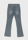 [B-DENIM] BOTAS CORTAS BAJAS DE PANTALÓN ACAMPANADO 037