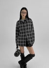 [MADE] Sloth Check Overfit Shirt