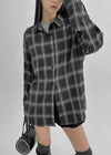 [MADE] Sloth Check Overfit Shirt