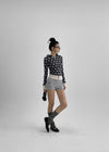 Hweili Two Way Star Hood Zipup