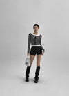 Moonki Oil Wash Buckle Leather Folding Boots