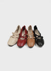 Nuhan Banding Mary Jane Flat Shoes