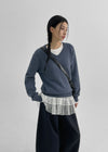 [MADE] Cashio Loose Fit V-neck Knit