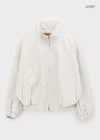 Mael Twoway High -neck Leather Jumper