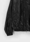 Mael Twoway High -neck Leather Jumper
