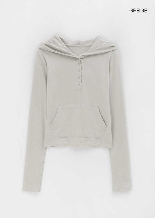 [MADE] Áo thun dài tay có mũ Rikin Burton