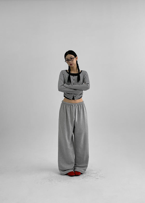 Pantalones de Cuerda Ancha Shapo Low Banding