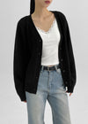 [MADE] Phebe V-neck Knit Cardigan