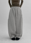 (UNISEX) Romsia Folding Carfender Twp Way Banding Pants