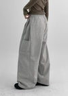 (UNISEX) Romsia Folding Carfender Twp Way Banding Pants