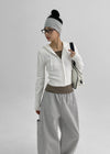 (UNISEX) Romsia Folding Carfender Twp Way Banding Pants
